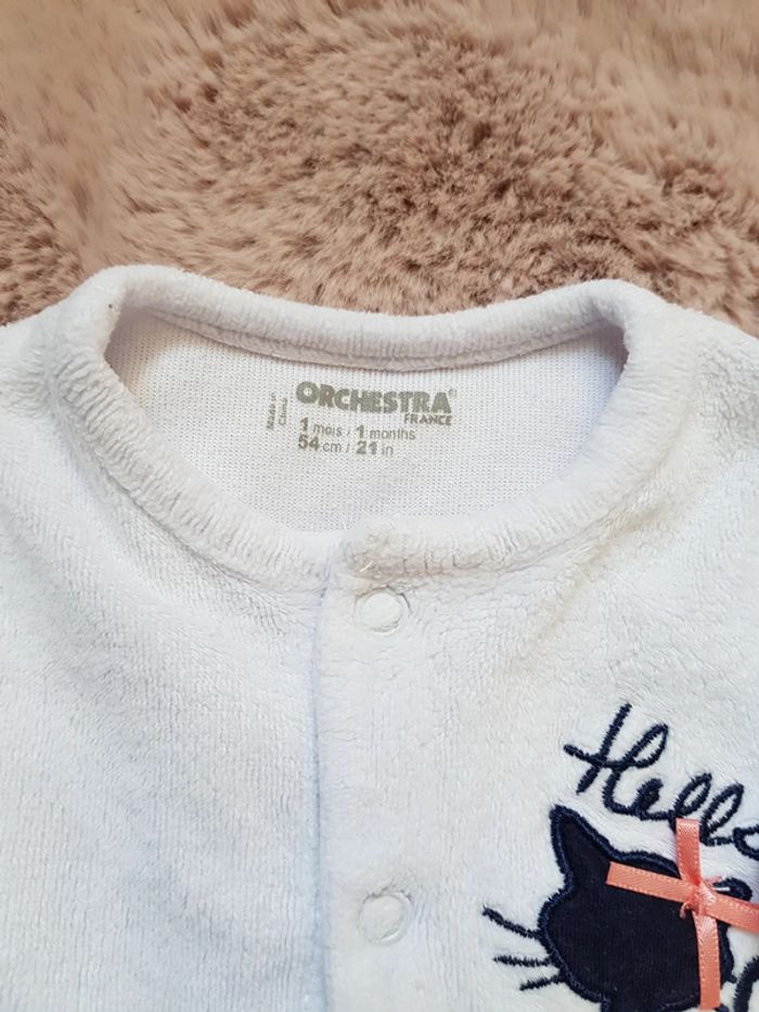 Lot de 2 pyjamas fille 1 mois - photo numéro 5