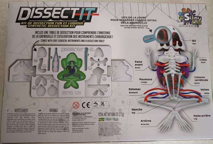 NEUF Complet Dissect It | Table De Dissection Grenouille - Apprends En T’amusant - photo numéro 2