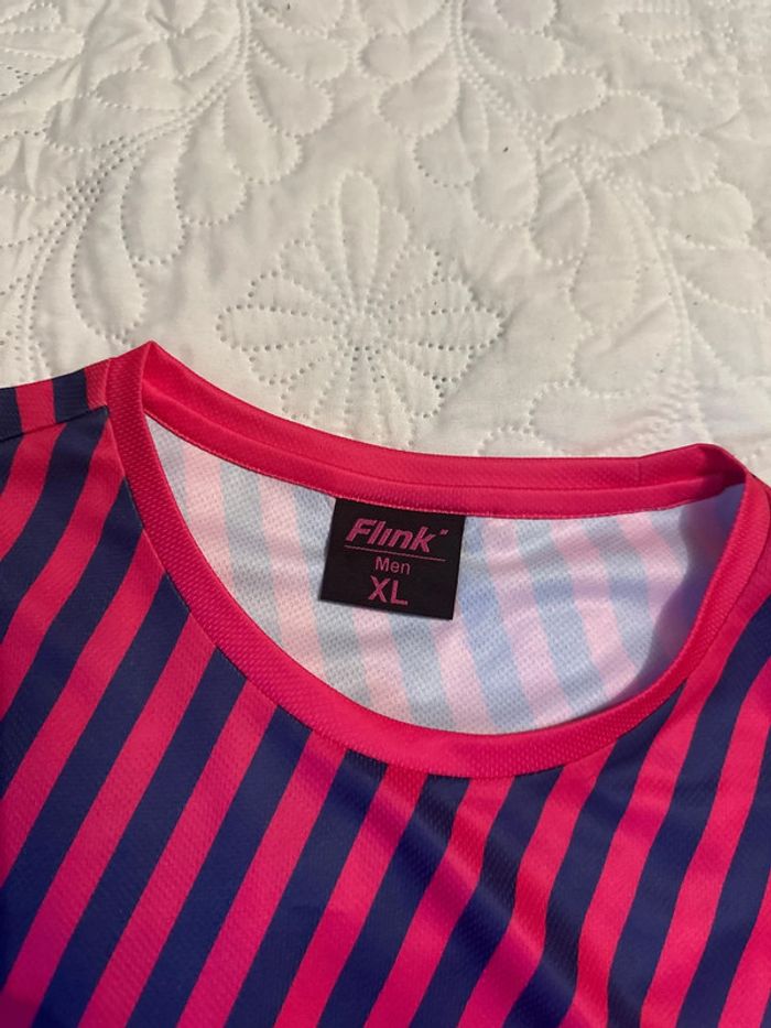 T‑shirt homme Flink XL – style maillot de foot - photo numéro 5