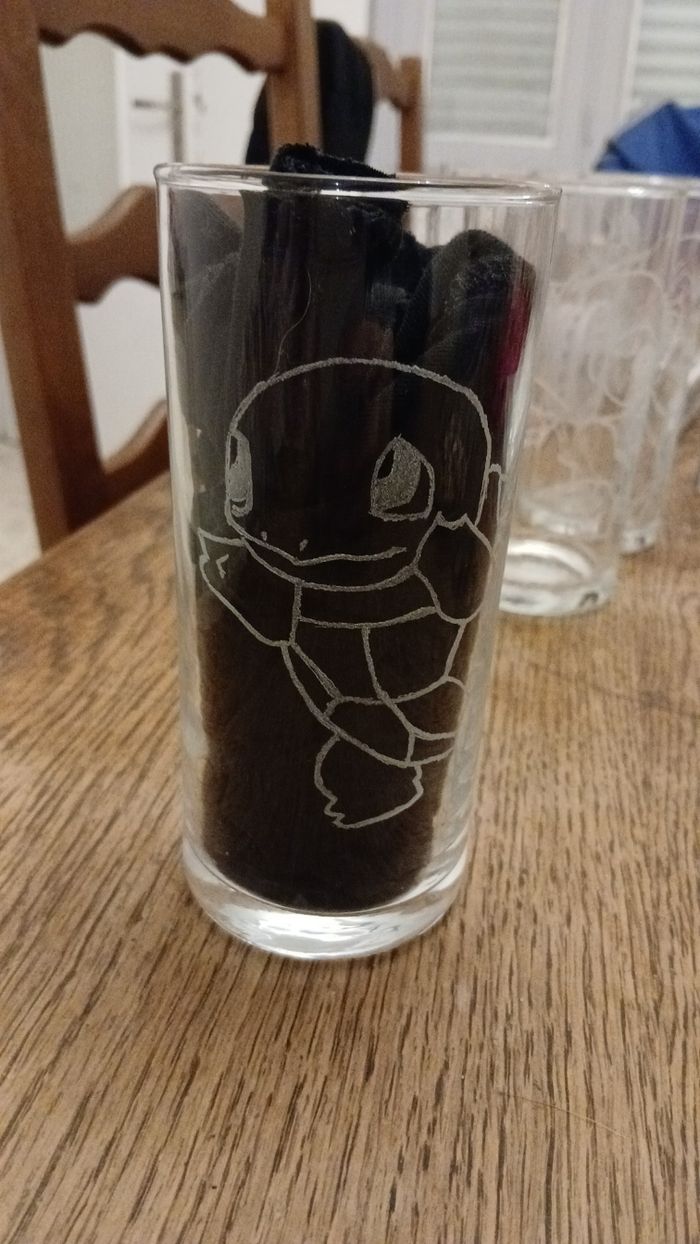 Verre gravée - photo numéro 2