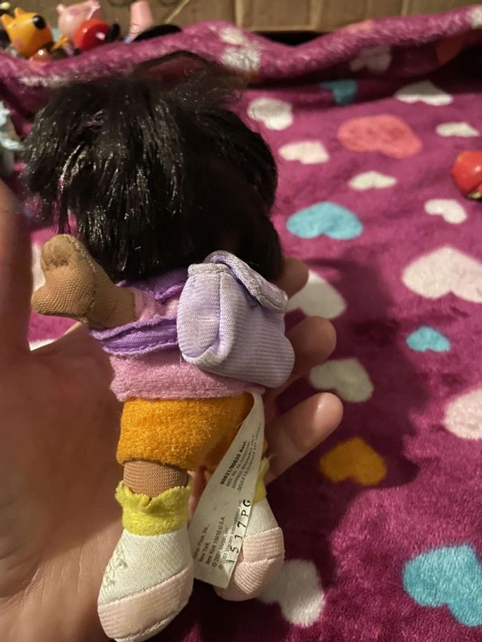 Figurine Peluche Vintage Dora Mattel Viacom 2001 - photo numéro 2