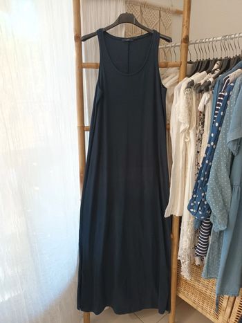 Robe longue bleu marine taille M