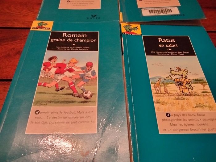 Lot de 4 livres de ratus Hatier - photo numéro 3