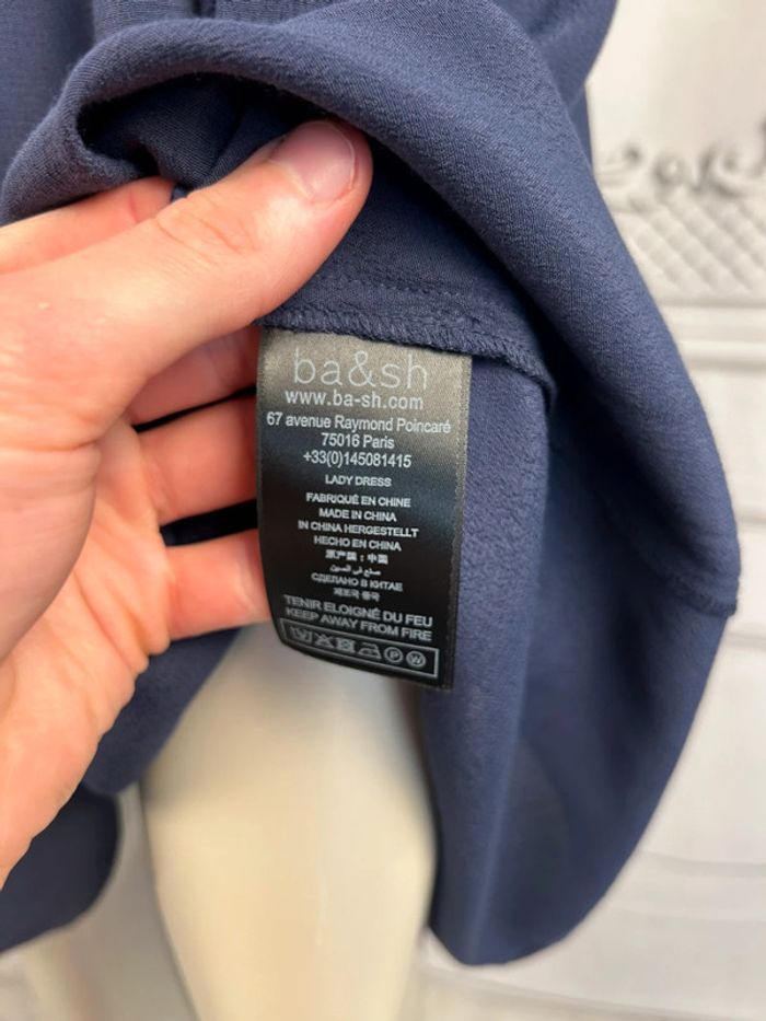 Robe longue Marine Ba&sh T1 / S neuve - photo numéro 6