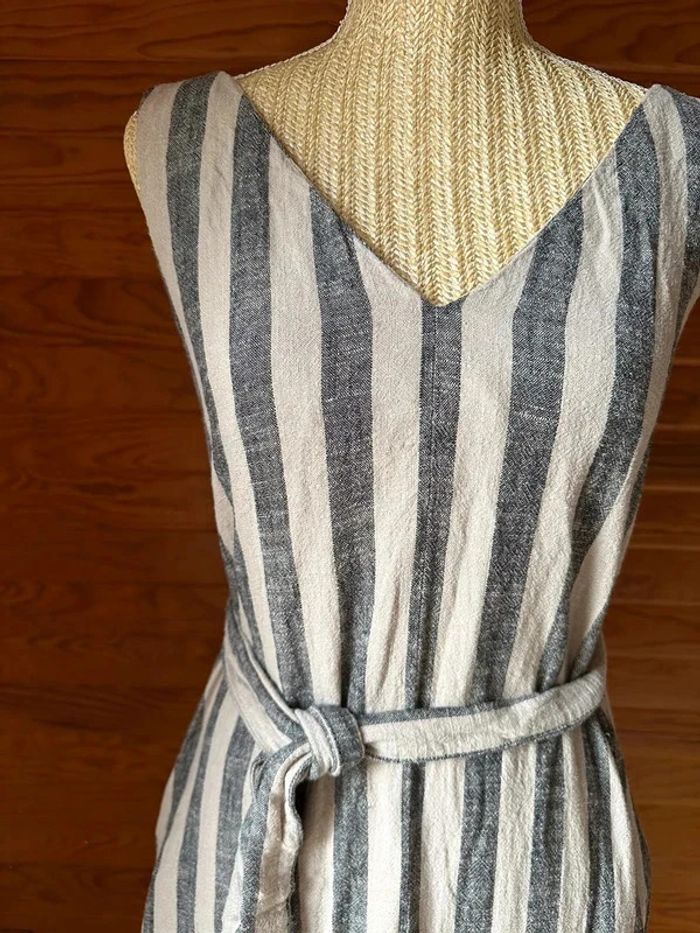 Robe longue Mango en lin et viscose S - photo numéro 3