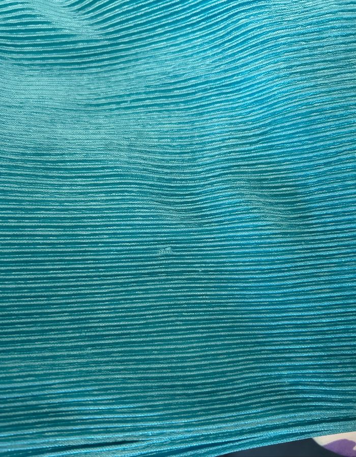 Ensemble plissé bleu Pantalon et Chemise Boutique Indépendante Taille Unique - photo numéro 7