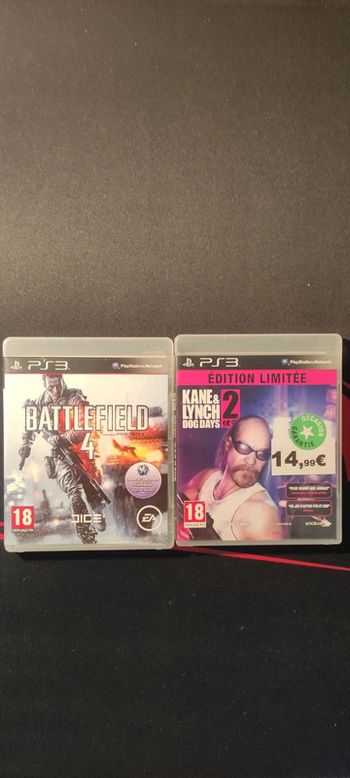 Lot de jeux ps3