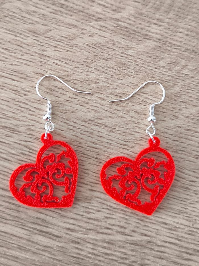 Boucles d'oreilles impression 3D - photo numéro 2