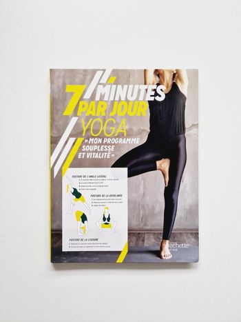 Yoga - 7 minutes par jour - Mon programme souplesse et vitalité - Livre - Neuf !
