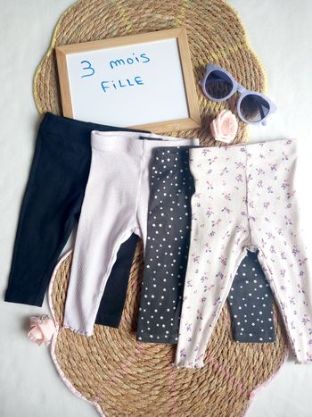 Leggings fille 👧 3 mois