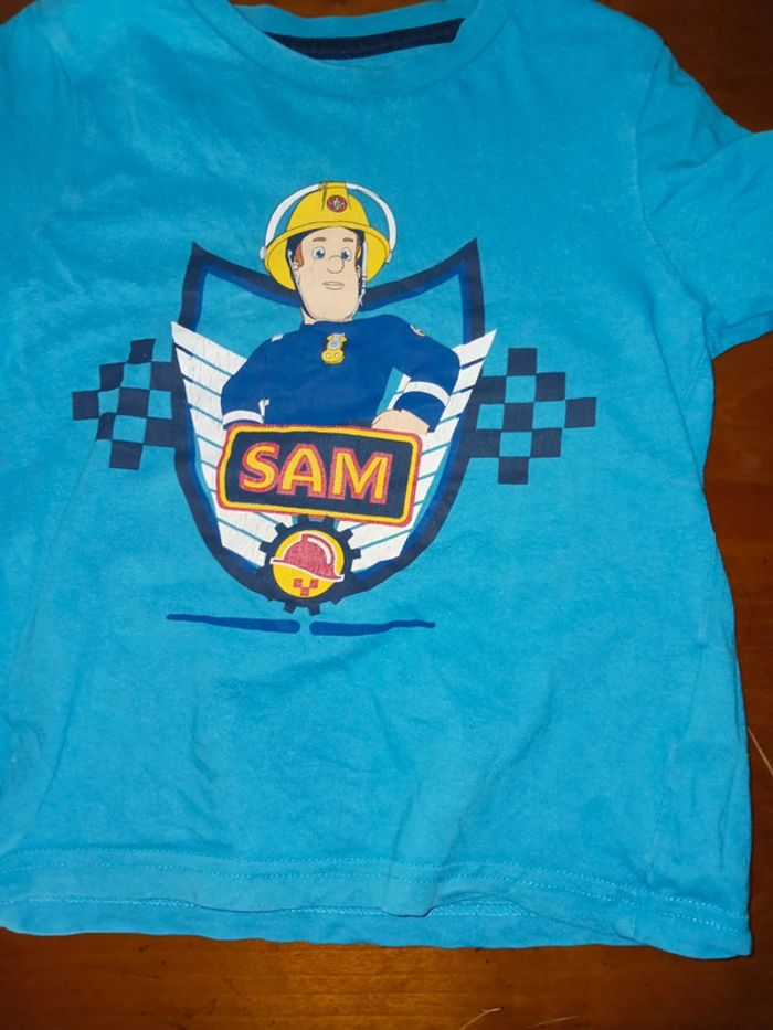 Tee-shirt 4 ans fireman sam