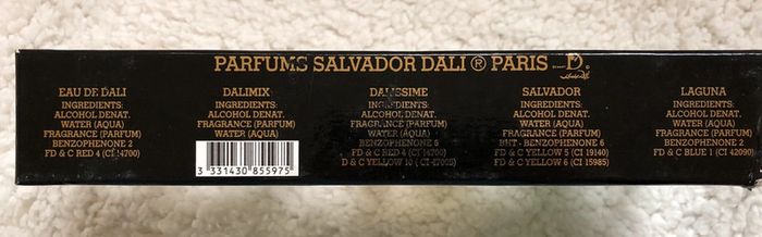 Coffret de 5 parfums Salvador Dali Paris - photo numéro 3