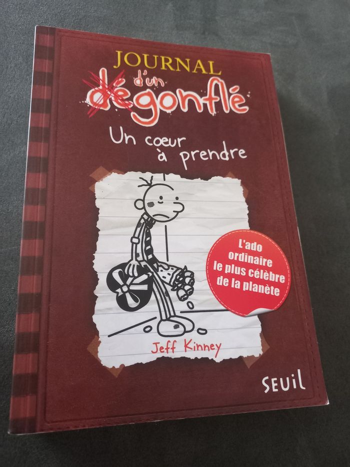 Livre journal d'un dégonflé roman tome 7