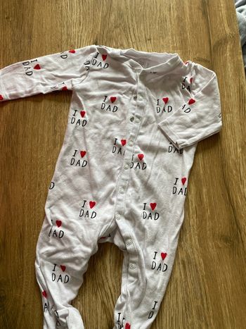 Pyjama 1 pièce 1/2 mois