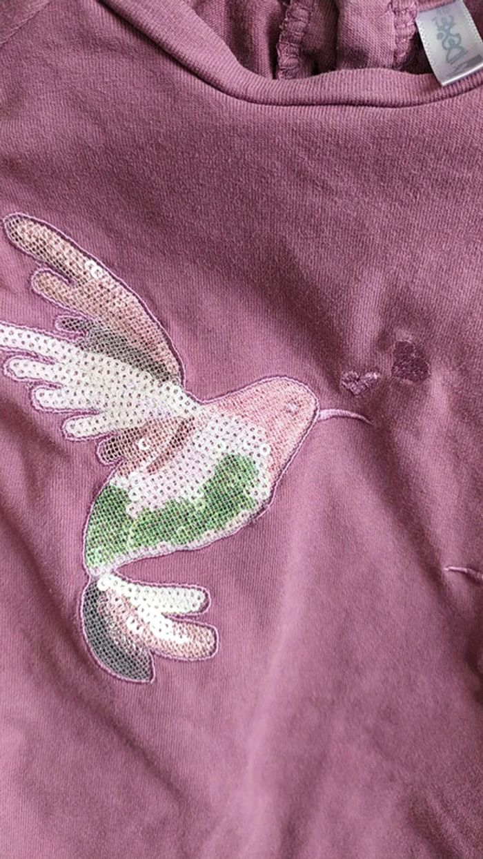 Joli tee shirt lilas/idexe/36 mois - photo numéro 4