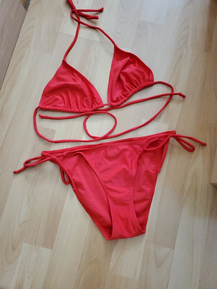 Maillot de bain rouge T38 - photo numéro 2