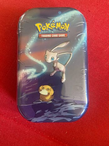 Mini tin Pokemon pouvojr de kanto mew  Fr scellé