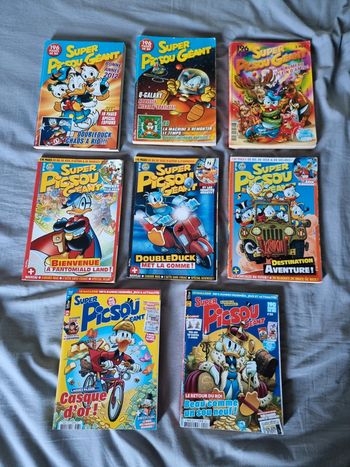 Lot 9 super picsou géant