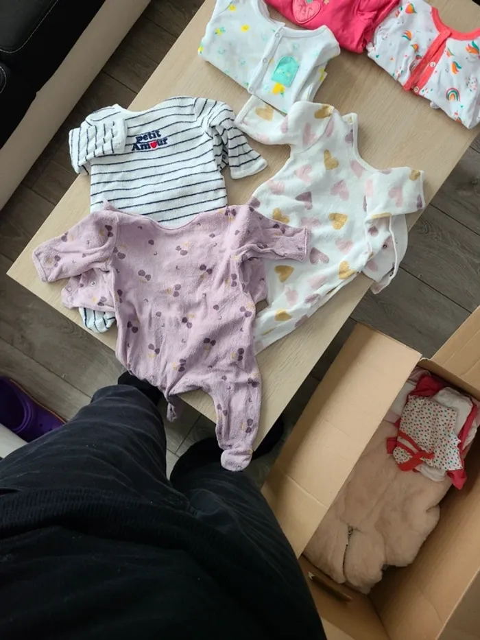 Lot de pyjama fille 3 mois - photo numéro 8