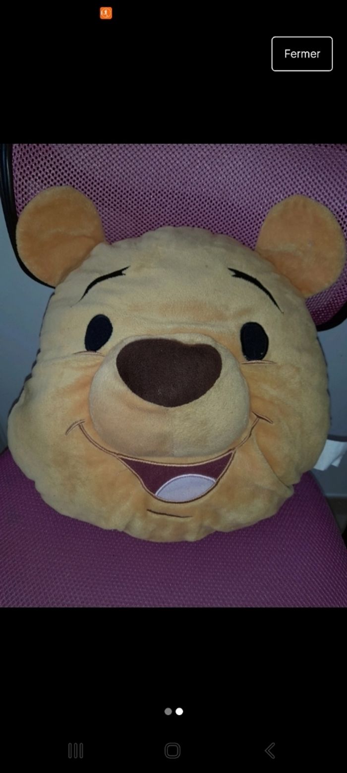 Coussin winnie l ourson