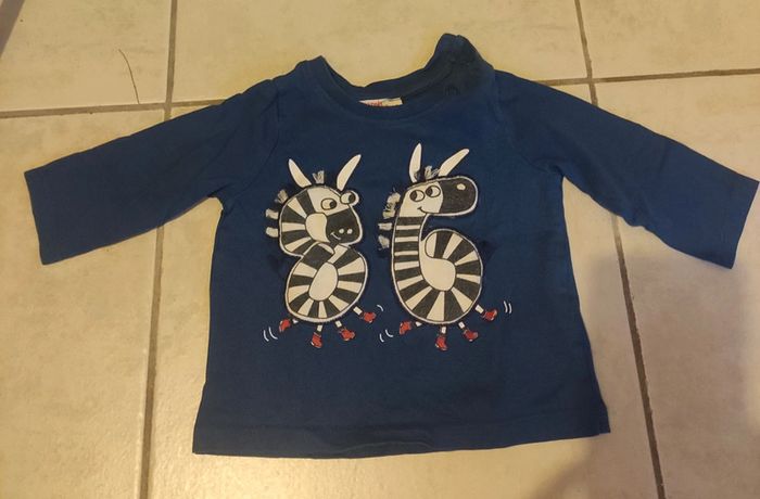 Tee shirt manches longues 9 mois