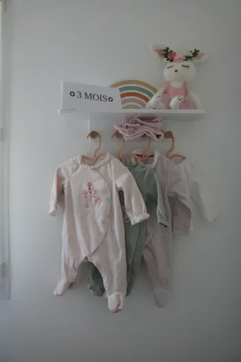 Lot pyjamas hiver fille 3 mois