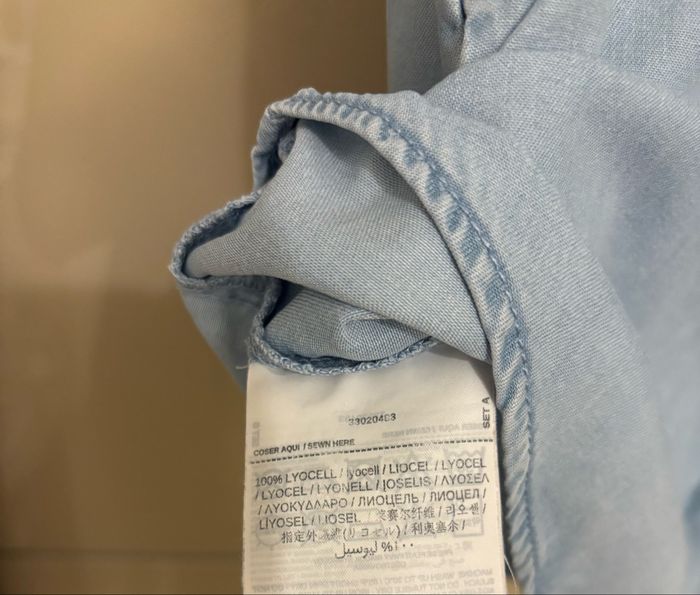 Robe chemise denim femme S - photo numéro 6