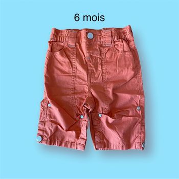Kimbaloo Short Pantacourt corail Taille 6 mois