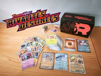 Pokémon EV10 rivalités destinées lot cartes commune Holo EX avec ETB