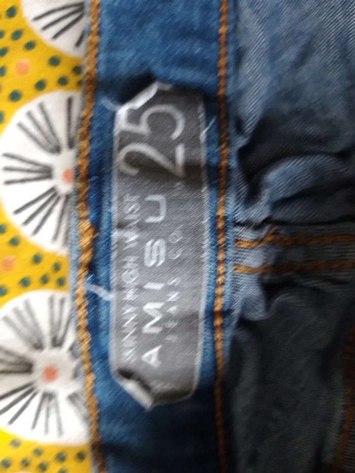 Jean bleu denim amisu - photo numéro 2