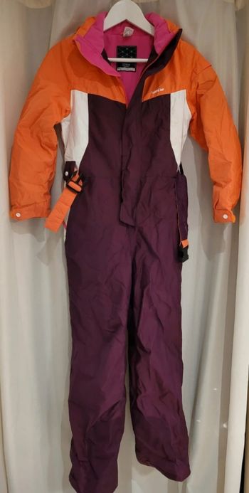 Combinaison de ski violette taille 10ans