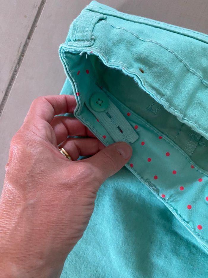 Jeans Urban Star vert turquoise taille 12 ans neuf sans étiquette - photo numéro 8