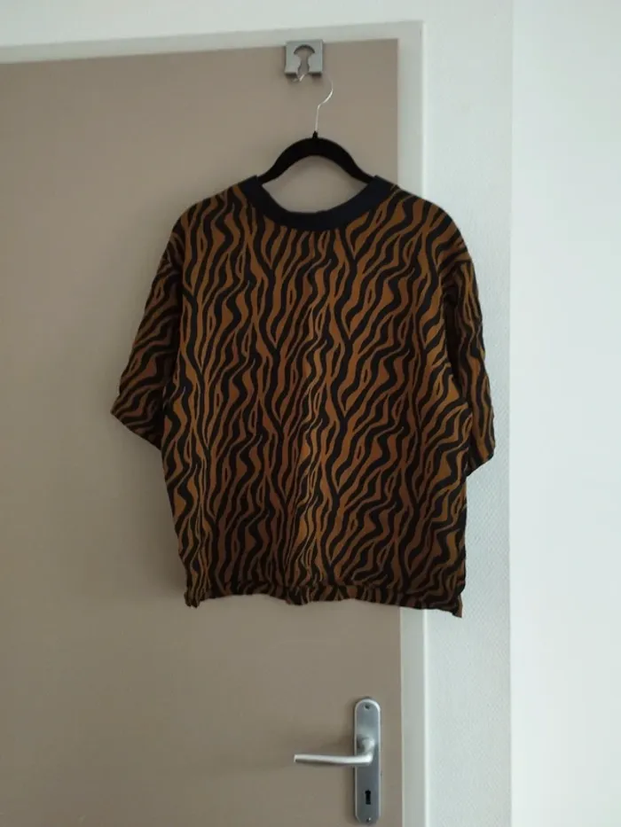 T-shirt zebré