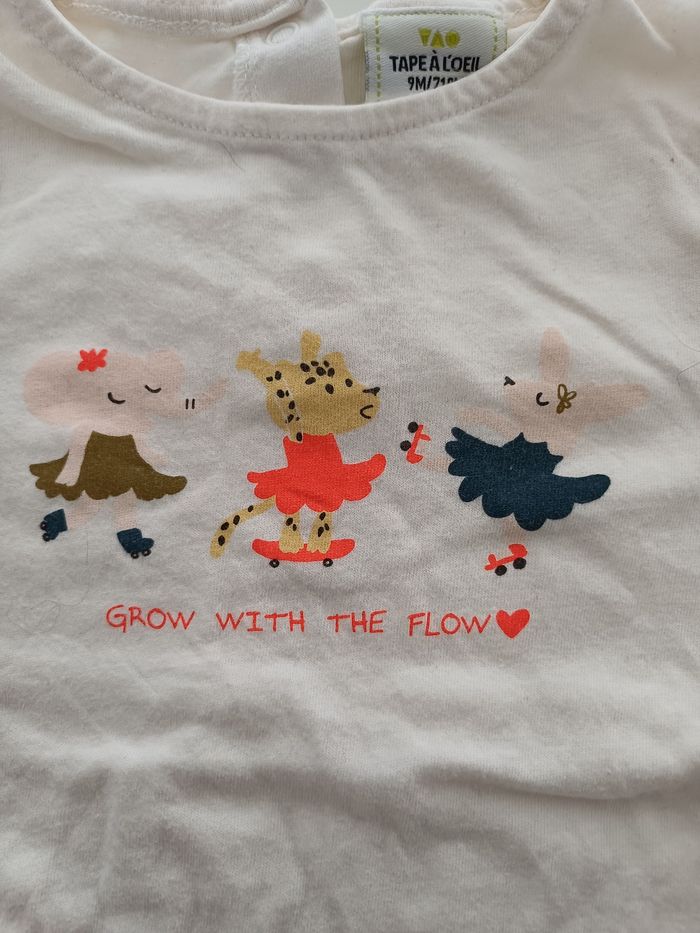 Tee-shirt neuf taille 9 mois - photo numéro 2
