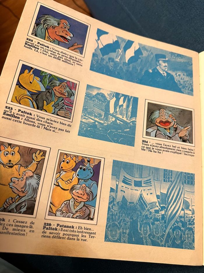 Album Panini complet Le Village dans les Nuages TF1 stickers autocollants vintage Christophe Izard - photo numéro 14