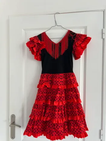Déguisement robe flamenco