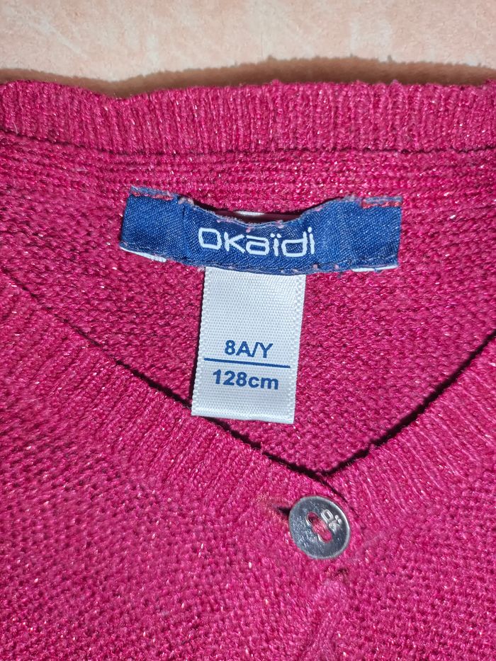 Gilet bordeau - photo numéro 3