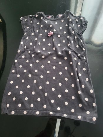 Robe taupe vert baudet 24 mois