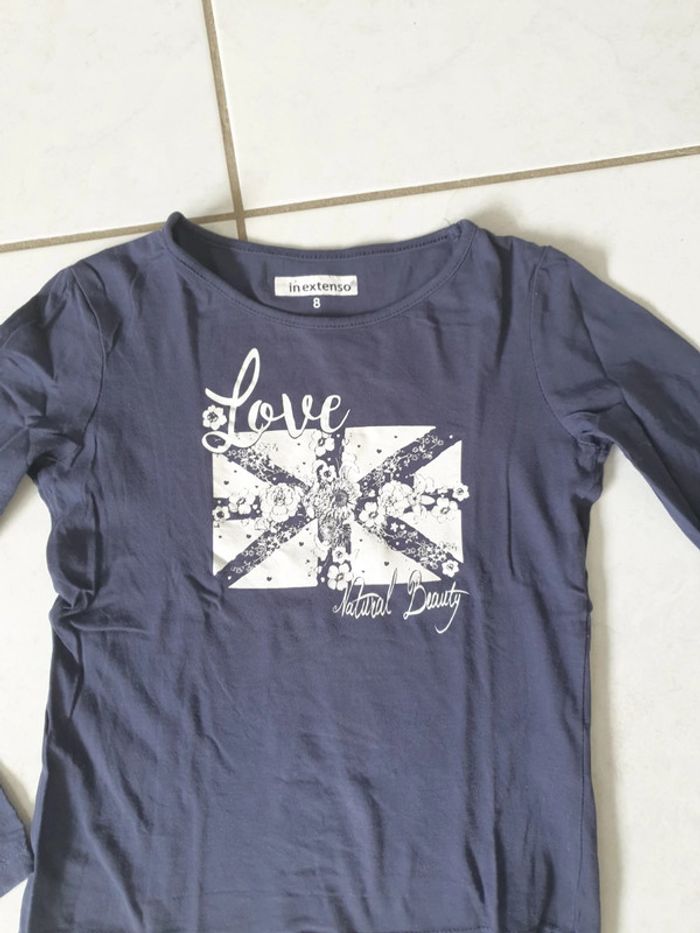 T-shirt ml fille 6 ans U11 - photo numéro 3