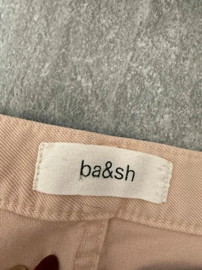 Pantalon Bash femme vieux rose taille M - photo numéro 4