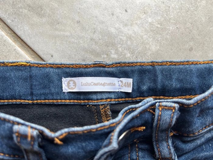 Pantalon jean’s Lulu Castagnette bébé garçon taille 24 mois - photo numéro 3