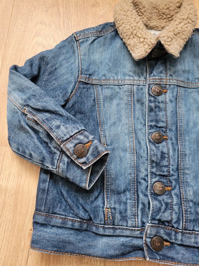 Veste en jean épaisse- 2/3 ans - photo numéro 2