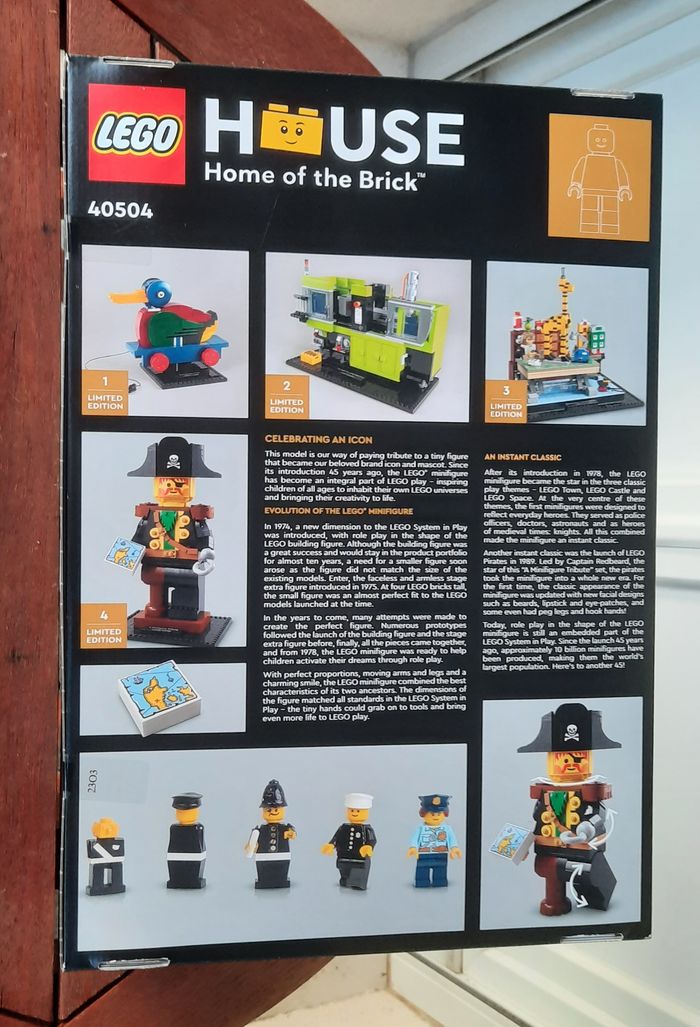 Neuf - LEGO 40504 Hommage à la minifigurine pirate - photo numéro 2