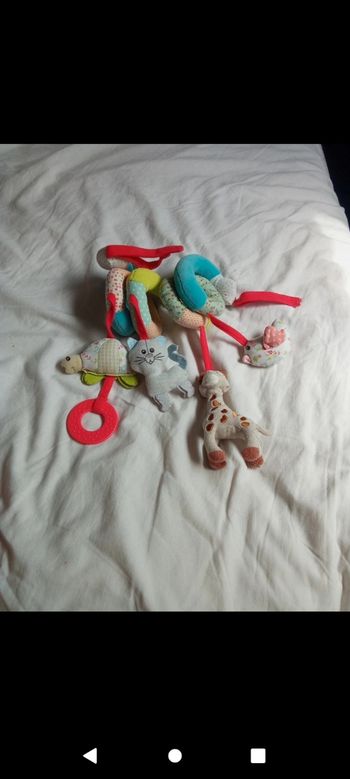 Accessoire poussette Sophie la girafe