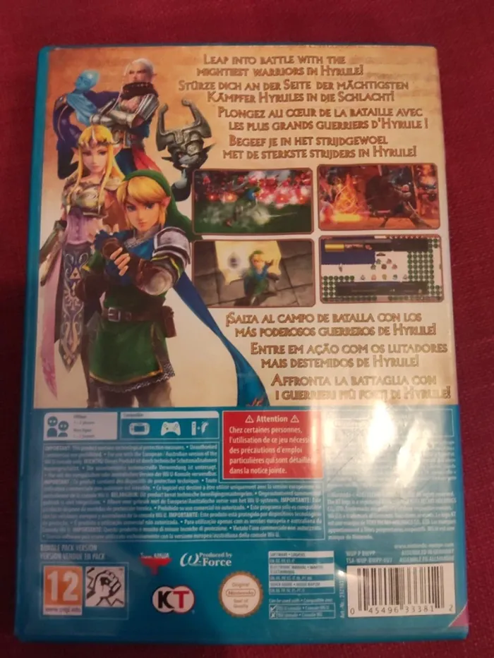 Jeu Hyrule warriors nintendo wii u - photo numéro 3