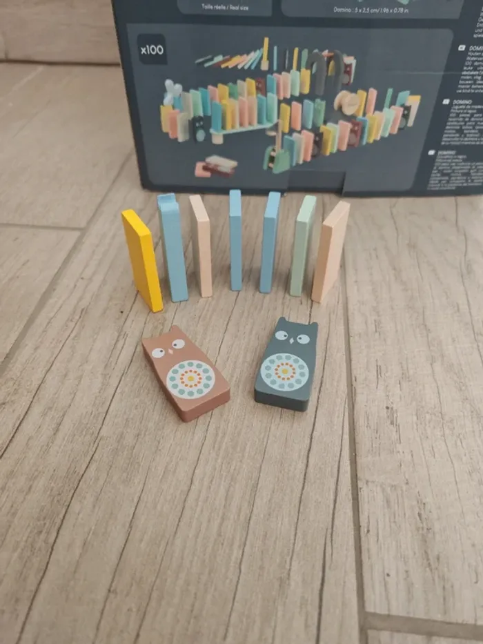 Domino Janod en bois - photo numéro 3