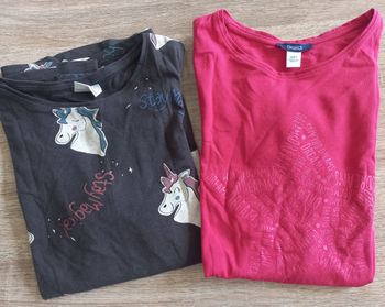 Lot 2 tee shirts manches longues