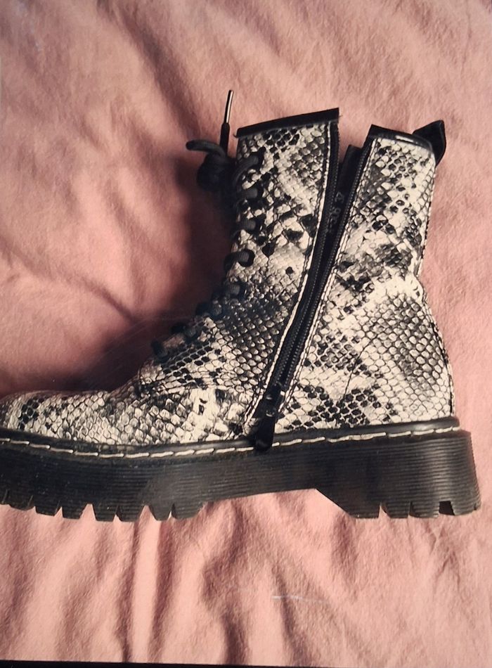 Bottines motif séparer ou python - photo numéro 2