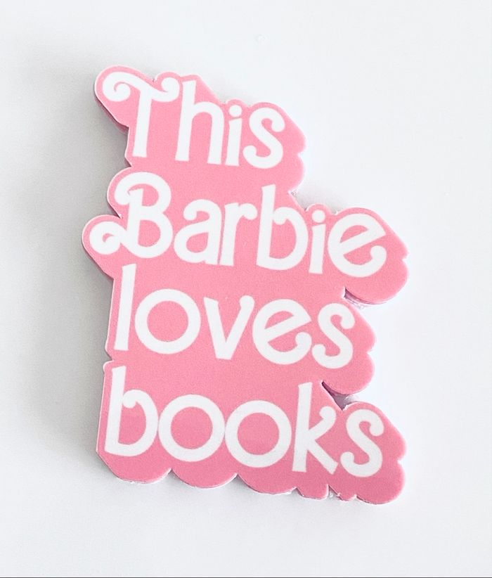 Sticker Autocollant Barbie Love Books - photo numéro 2