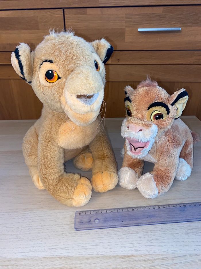 Peluche Disney roi lion lionceau simba 1994 King